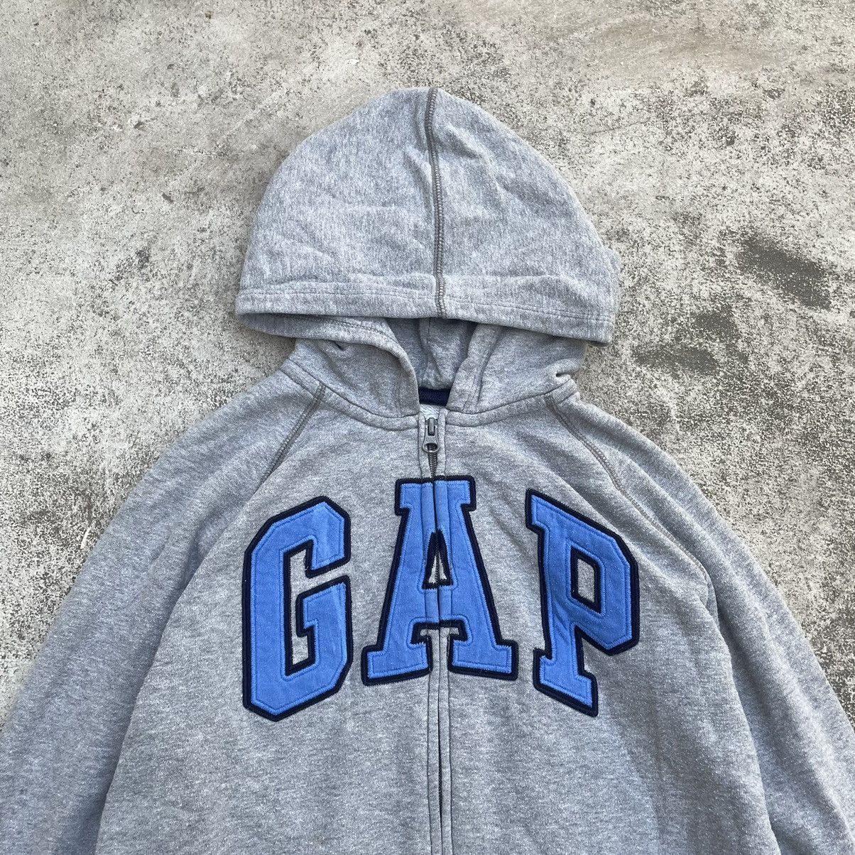 Gap Vintage Y2K GAP LOGO 90S HOODED ZIP BIG AUTUMN S Size US S / EU 44-46 / 1 - 3 Thumbnail