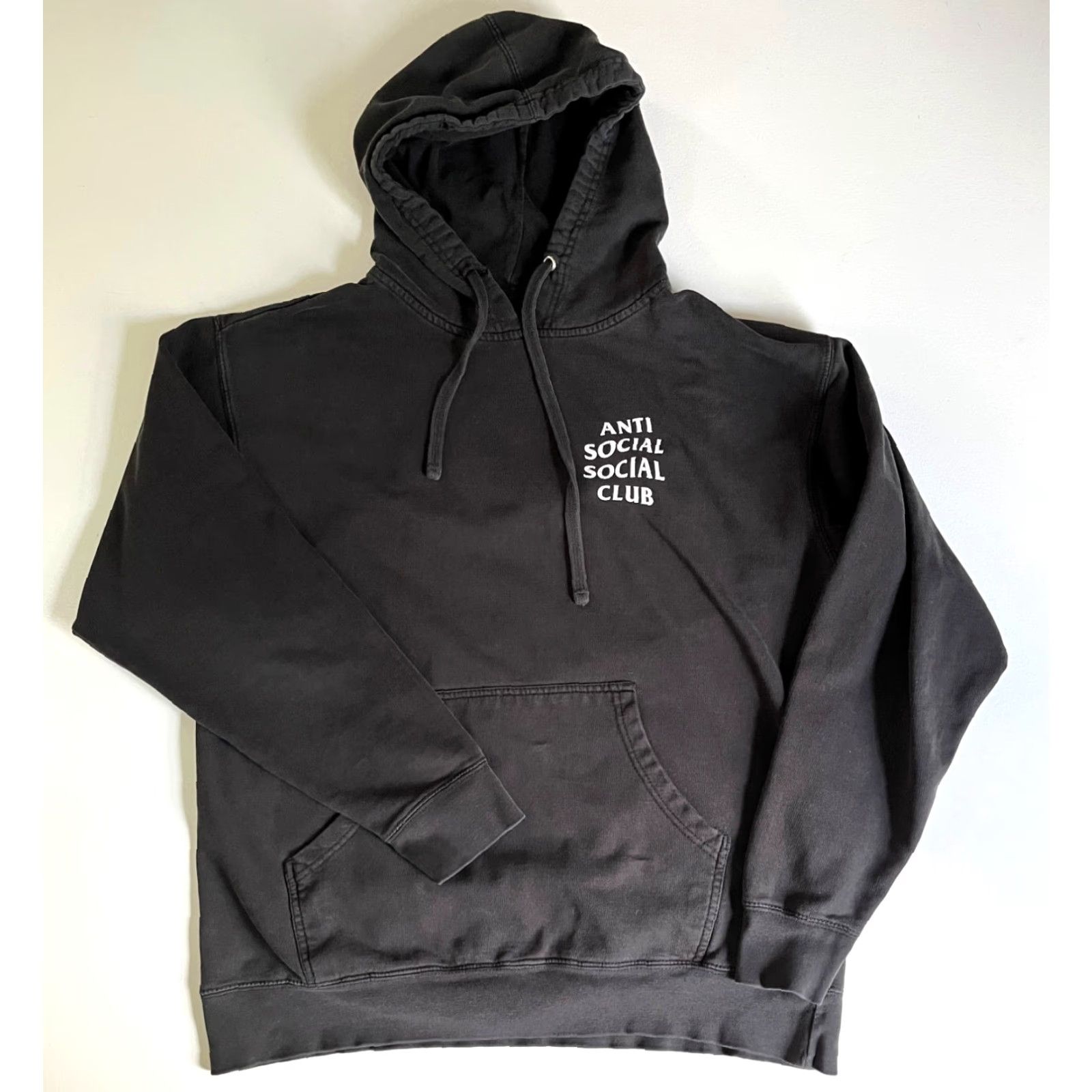 Anti Social Social Club Anti Social Social Club Hoodie SS4500P Black - Men's Long Sleeve, Double-Sided Graphic Print, Hooded, Fleece, Size L Size US L / EU 52-54 / 3 - 3 Thumbnail