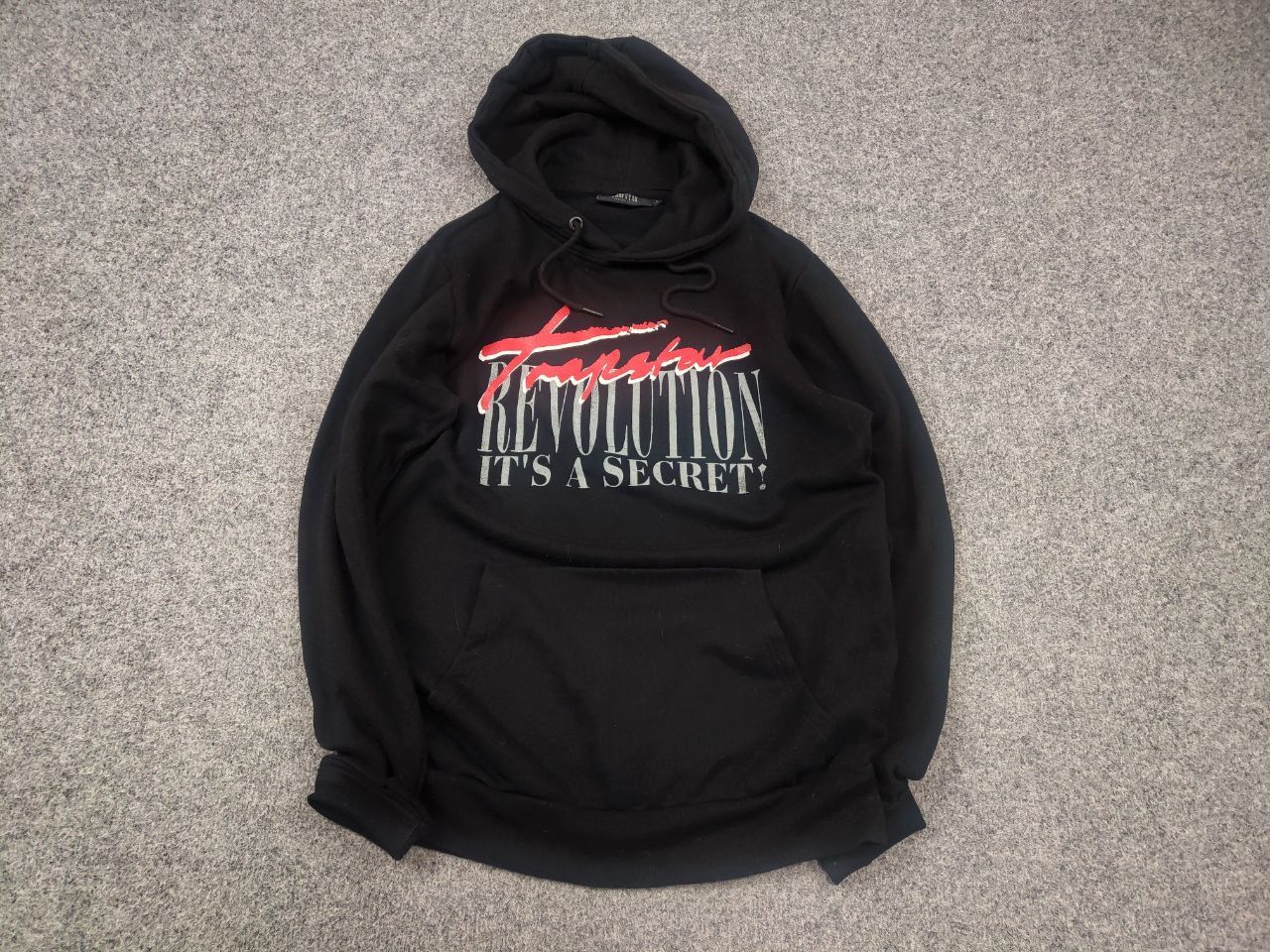 Trapstar London Trapstar revolution it's a secret Logo Black Hoodie Size US S / EU 44-46 / 1 - 2 Thumbnail