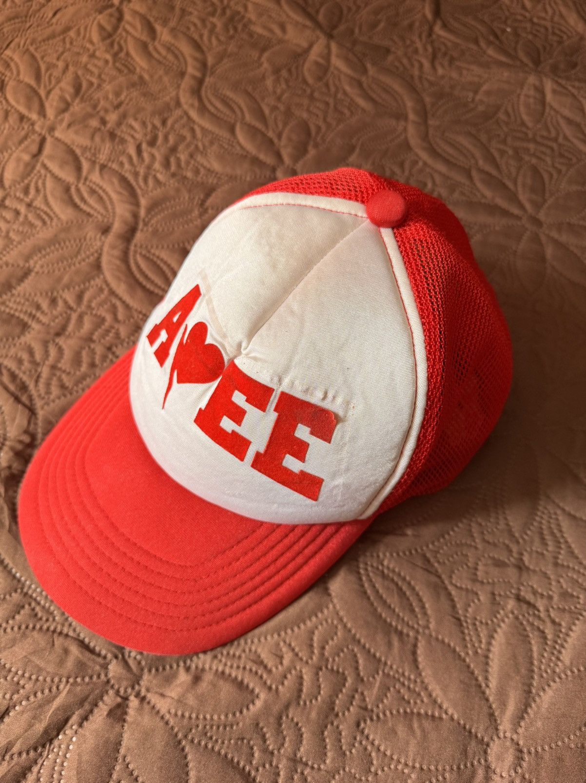 Bape VINTAGE BATHING APE APEE STAR LOVE BUCKLE CAP Size ONE SIZE - 1 Thumbnail