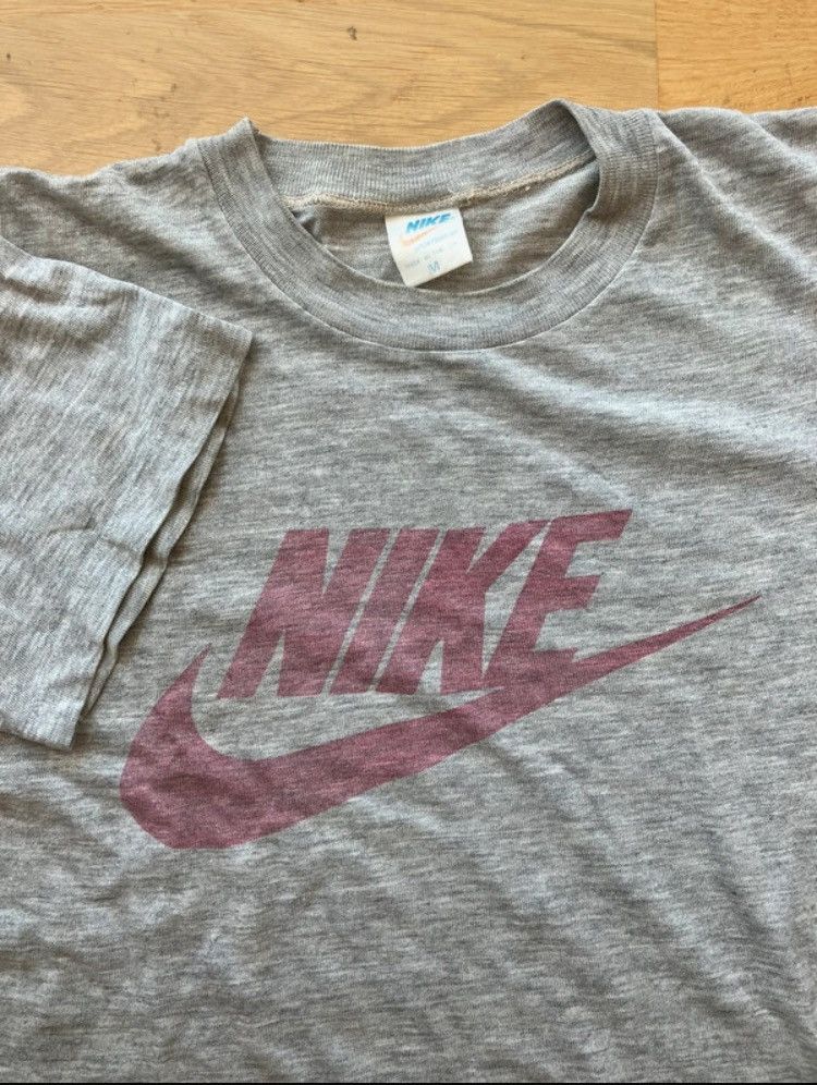 1980s made in UK vintage Nike t shirt