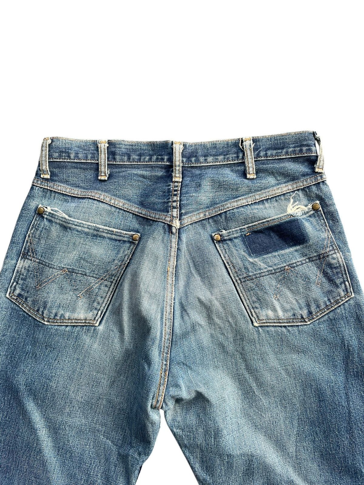 Wrangler Vintage Wrangler Blue Bell Selvedge Denim Size US 33 - 8 Thumbnail