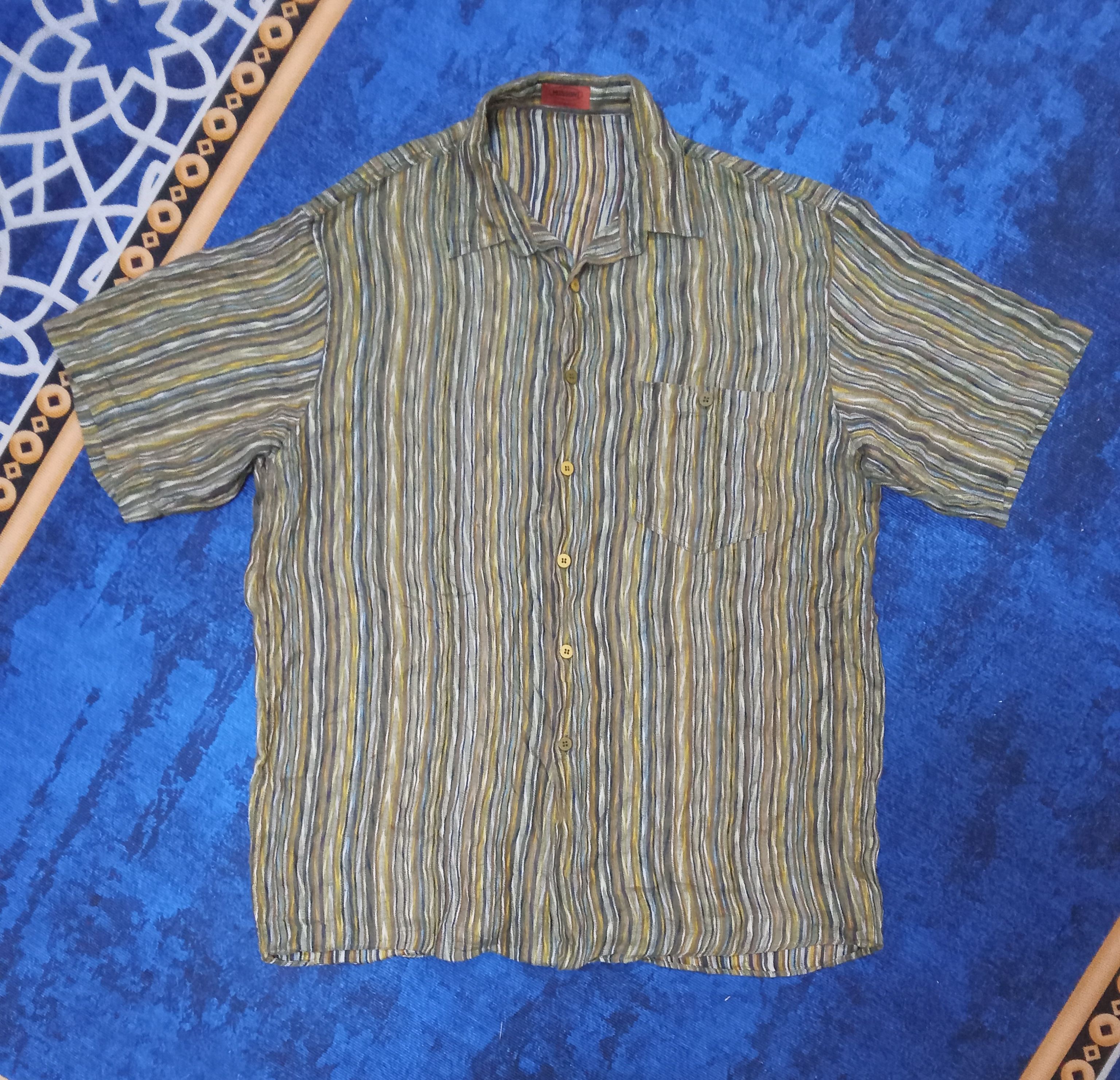 Missoni Missoni Buttons Up Shirt Size US L / EU 52-54 / 3 - 1 Thumbnail