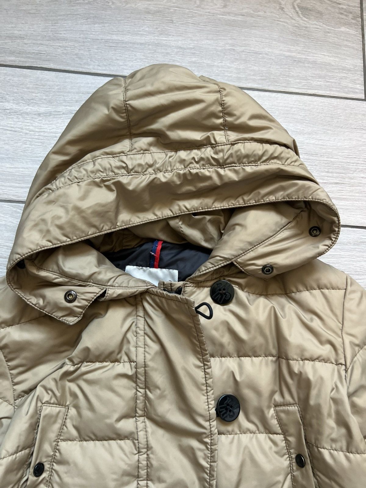Moncler Moncler Puffer Jacket Beige Womens Size US L / EU 52-54 / 3 - 6 Thumbnail
