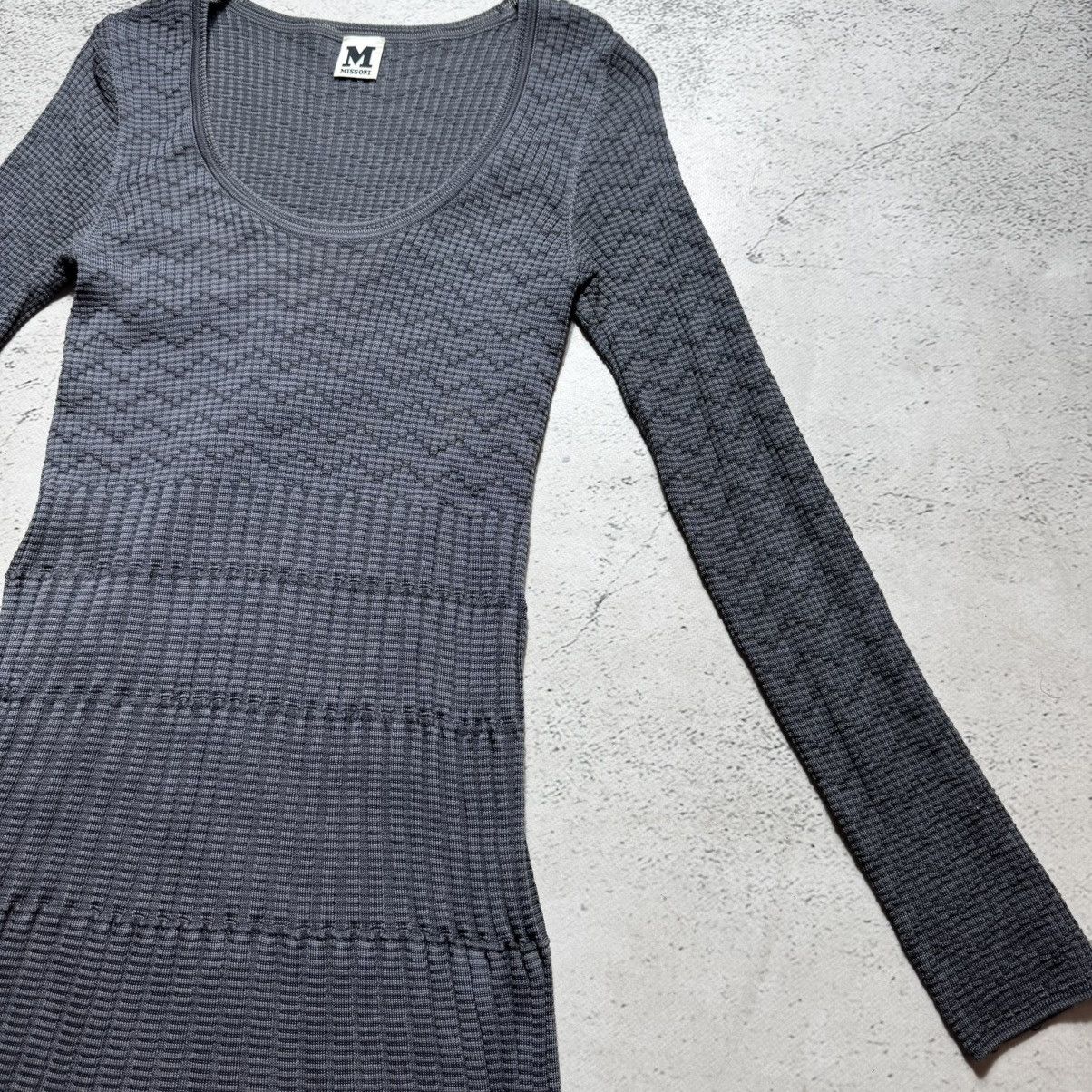 Missoni vintage see-through dress with Missoni lining luxury rare Size M / US 6-8 / IT 42-44 - 5 Thumbnail