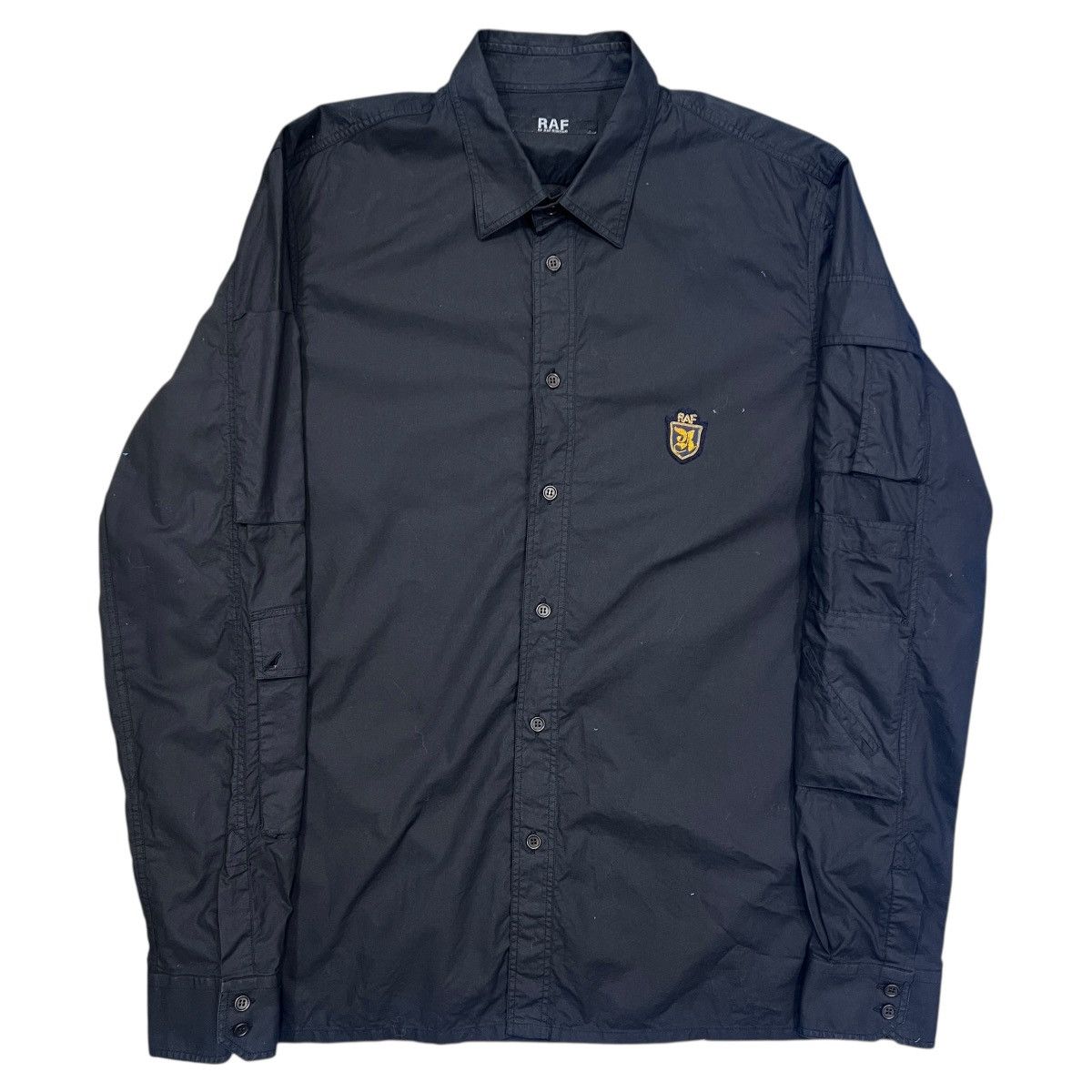 Raf by Raf Simons RAF By RAF SIMONS Emblem Cargo Pocket Arm Shirts Size US L / EU 52-54 / 3 - 1 Thumbnail