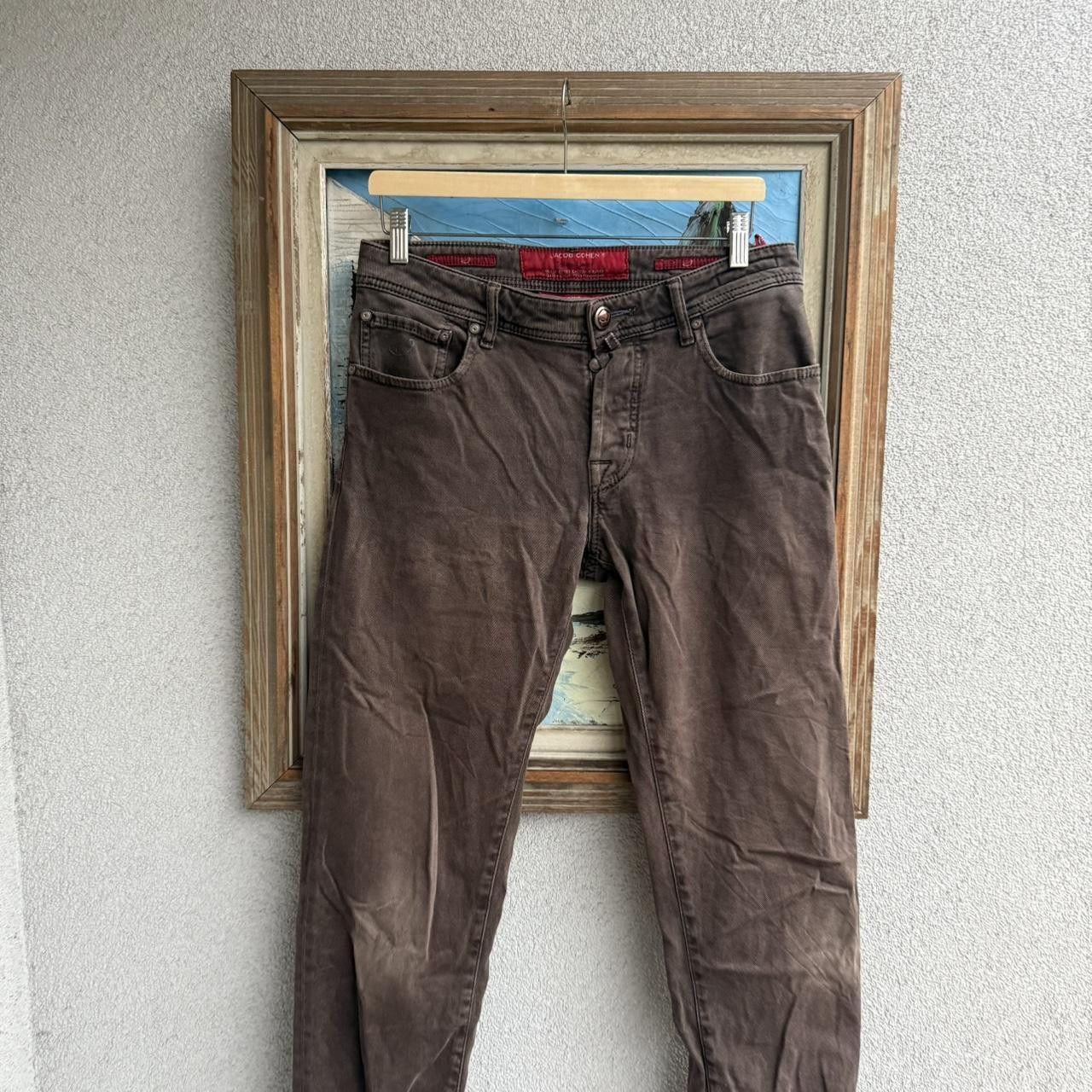 Jacob Cohen Jacob Cohen Brown Trousers Slim Fit Denim Size US 32 / EU 48 - 3 Thumbnail