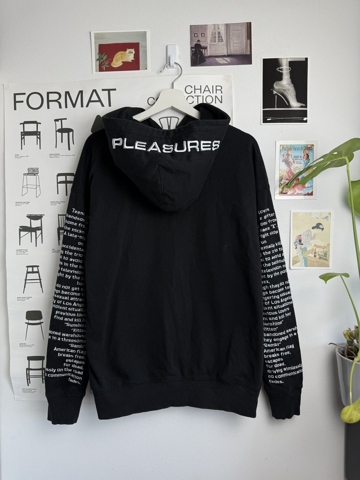 Designer × Pleasures Pleasures teenage lovers hoodie M streetwear skate baggy y2k Size US M / EU 48-50 / 2 - 2 Thumbnail
