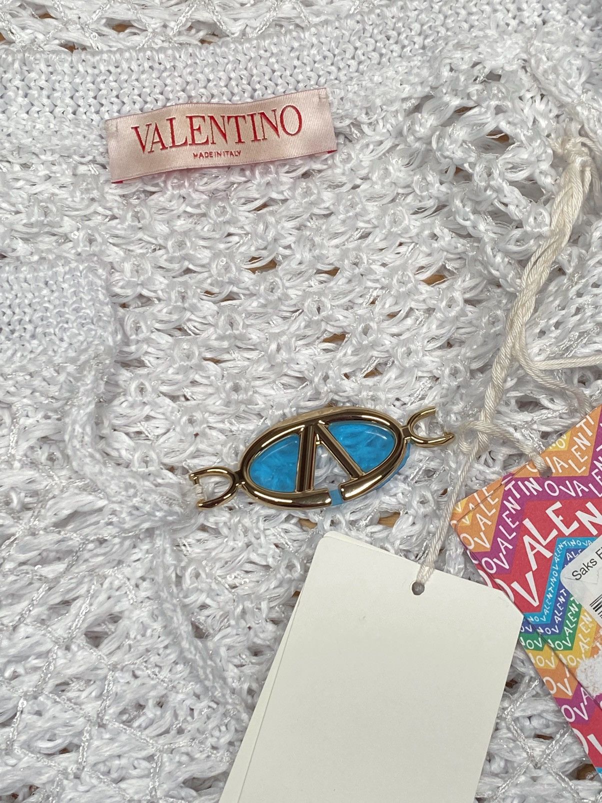Valentino Valentino Garavani crochet beach coverup dress size S Size S / US 4 / IT 40 - 11 Thumbnail