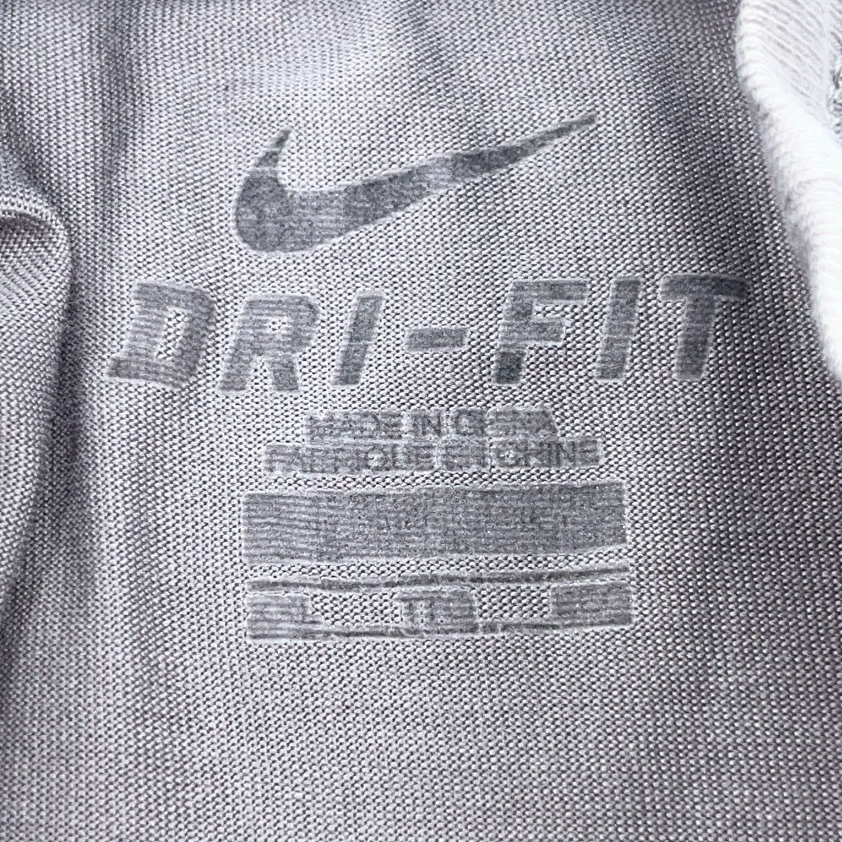 Nike Nike Dri-FIT Men’s XXL Short Sleeve T-Shirt Gray Graphic Logo Sports Activewear Size US XXL / EU 58 / 5 - 4 Thumbnail