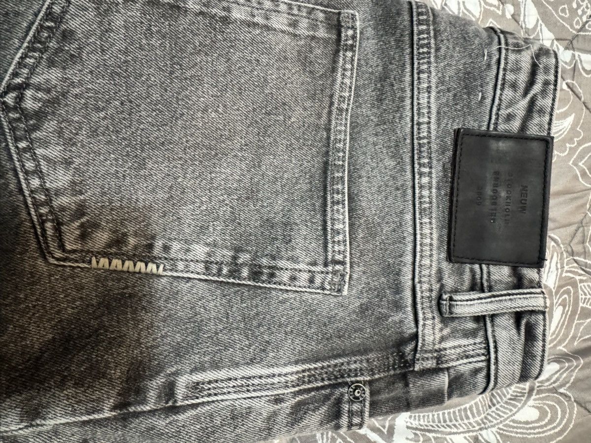 Other Neuw Denim Jeans Grey Washed Lou Slim Size US 33 - 6 Thumbnail