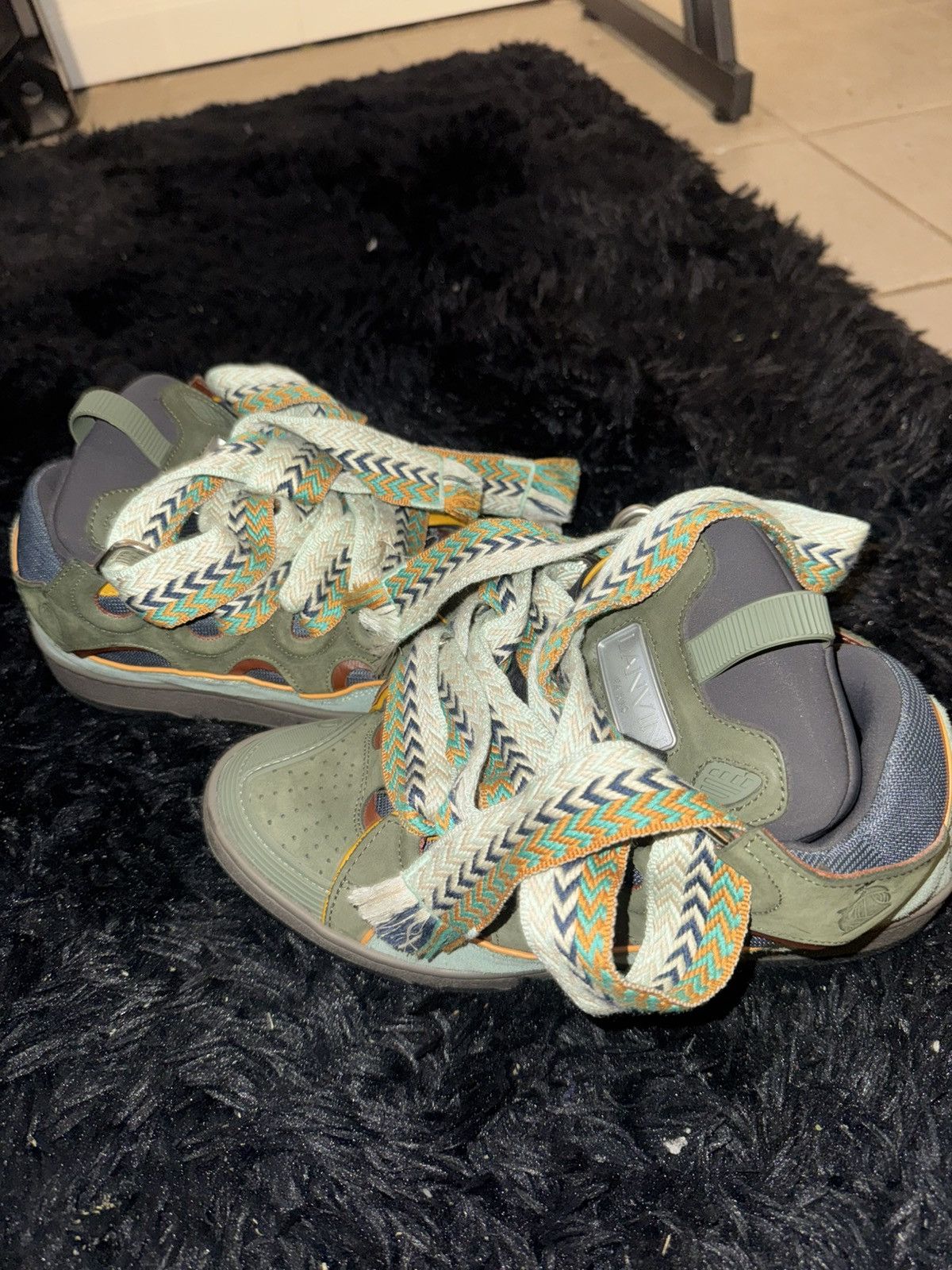 Lanvin Lanvins curb sneaker size 42 size 9 men Size US 9 / EU 42 - 2 Thumbnail