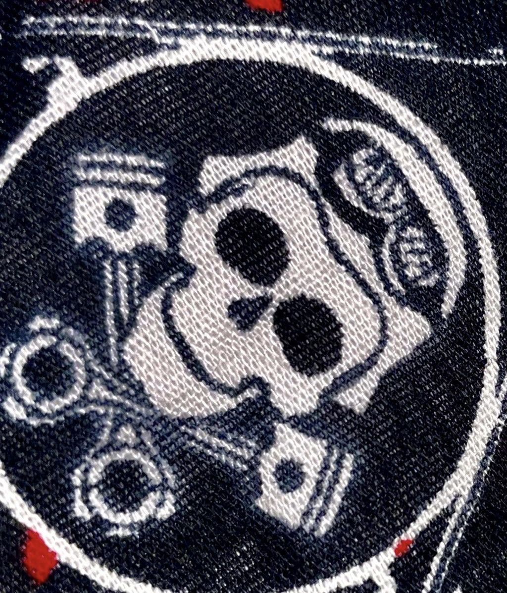 Vintage Vintage 70’s Trunk Up Motorcycle Authentic Bandana!! Rare Size ONE SIZE - 6 Thumbnail