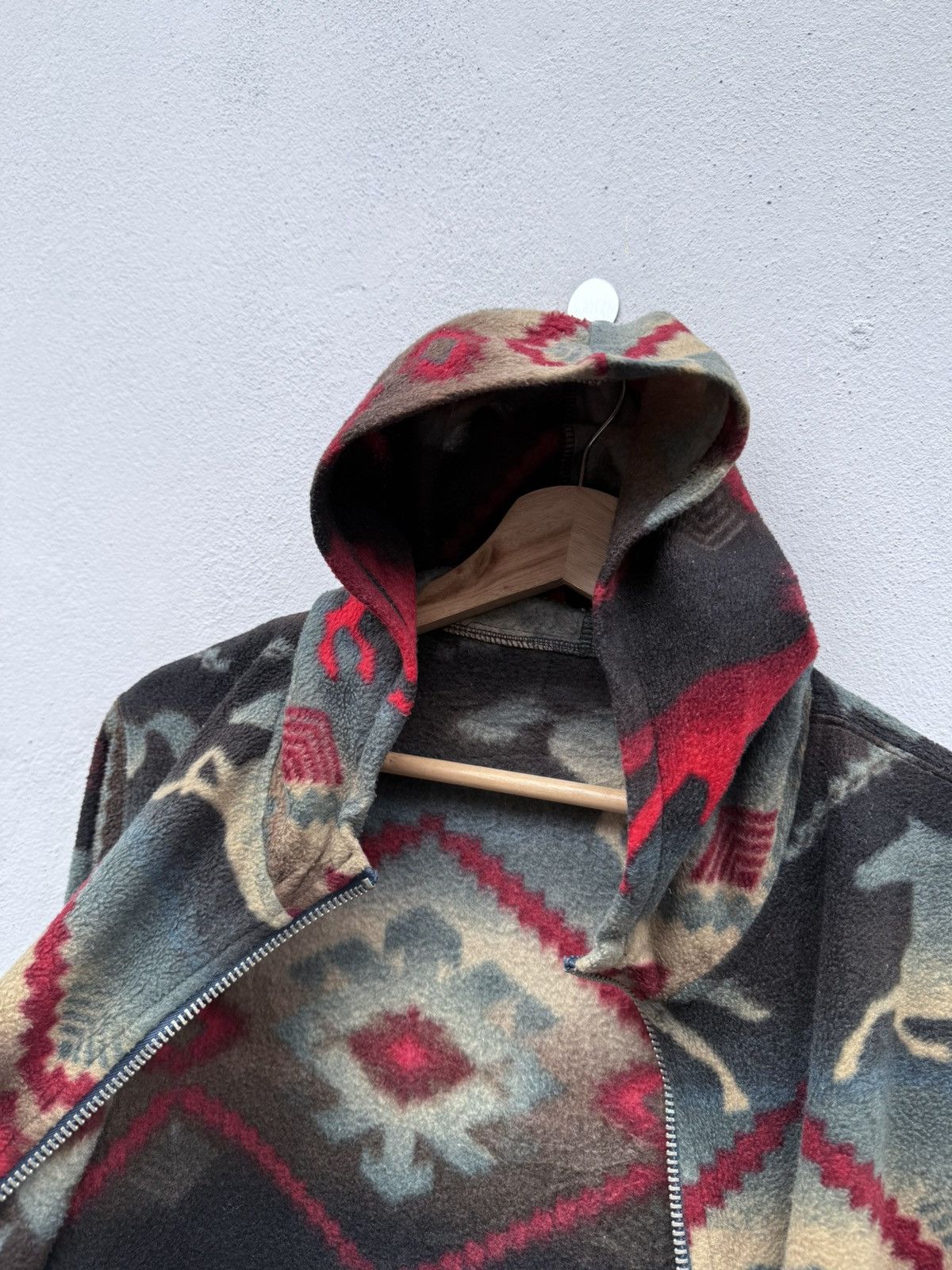 Rockmount Ranch Wear 1980s Rockmount RanchWear Native/Navajo AOP Big Talon Zipper Size US S / EU 44-46 / 1 - 12 Thumbnail