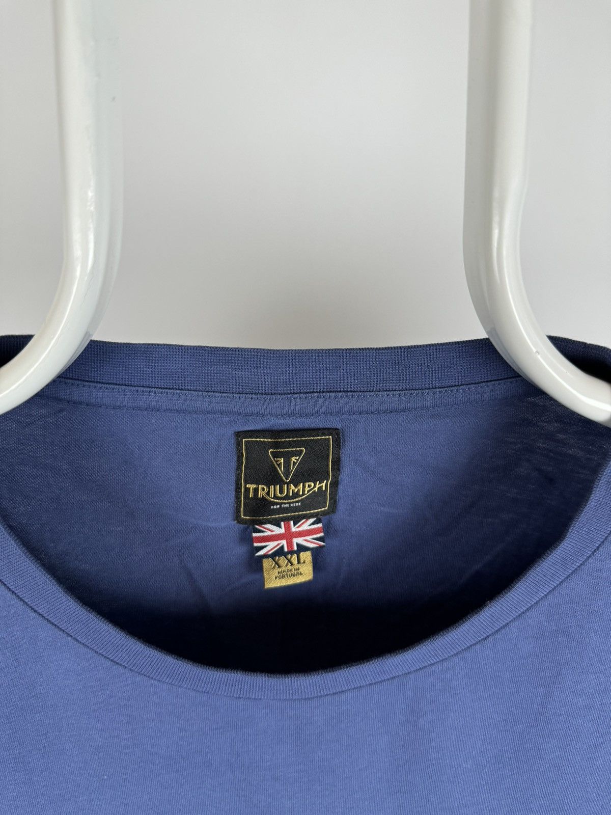 Vintage Triumph Motorcycles Big Logo Tee Size US XXL / EU 58 / 5 - 3 Thumbnail