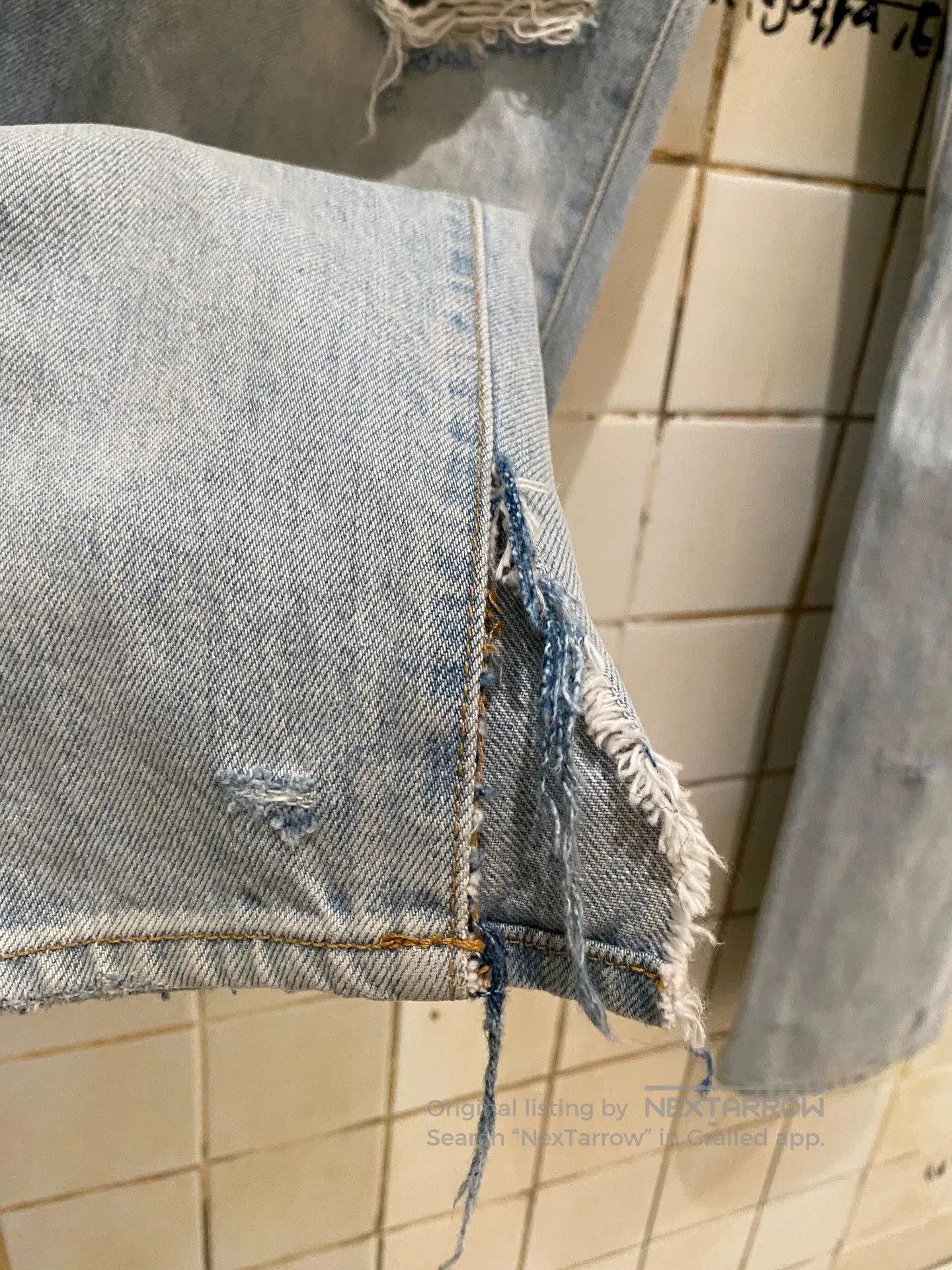 Amiri AMIRI Distressed Denim Jeans. Size US 31 - 9 Thumbnail