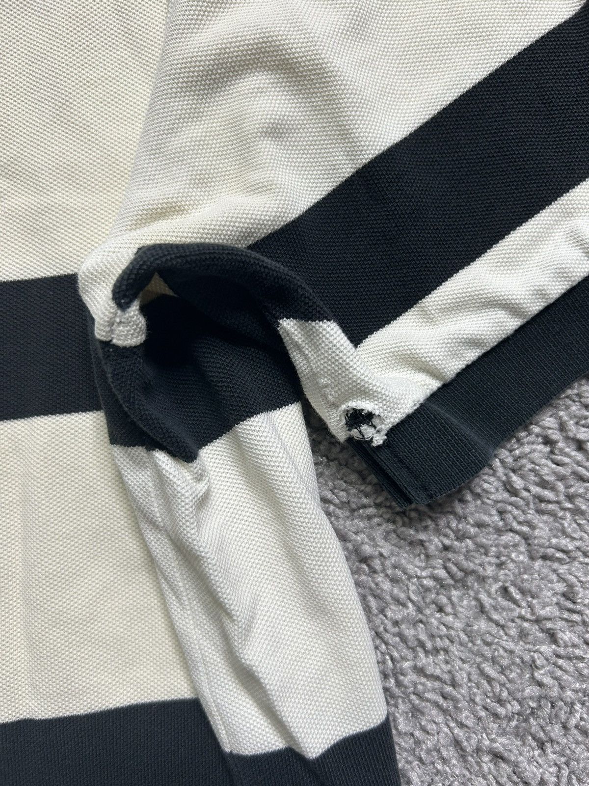 Polo Ralph Lauren Vintage 80s Polo Ralph Lauren Striped Polo Logo Black White Size US L / EU 52-54 / 3 - 8 Thumbnail