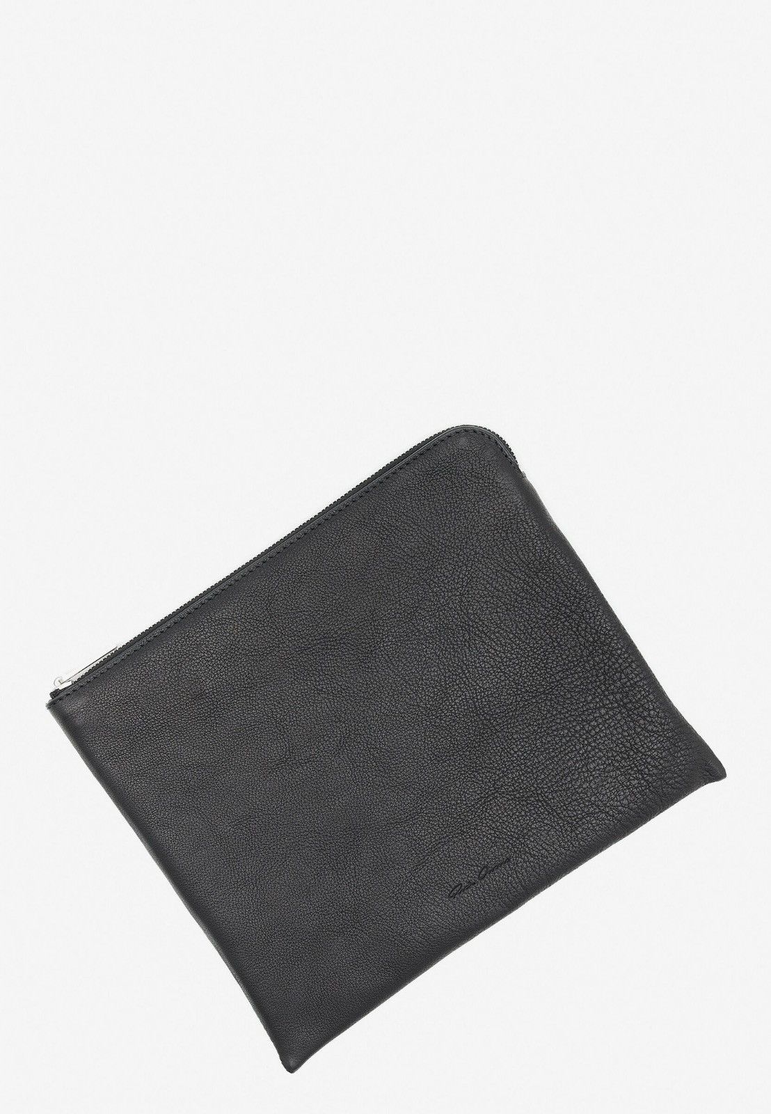 Rick Owens Rick Owens Black Leather Folder Size ONE SIZE - 5 Thumbnail