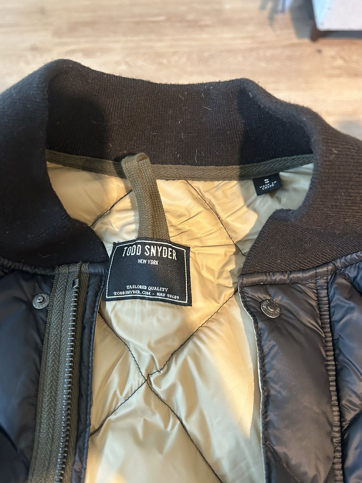 Todd Snyder Todd Snyder Quilted Bomber Jacket Size US S / EU 44-46 / 1 - 2 Thumbnail