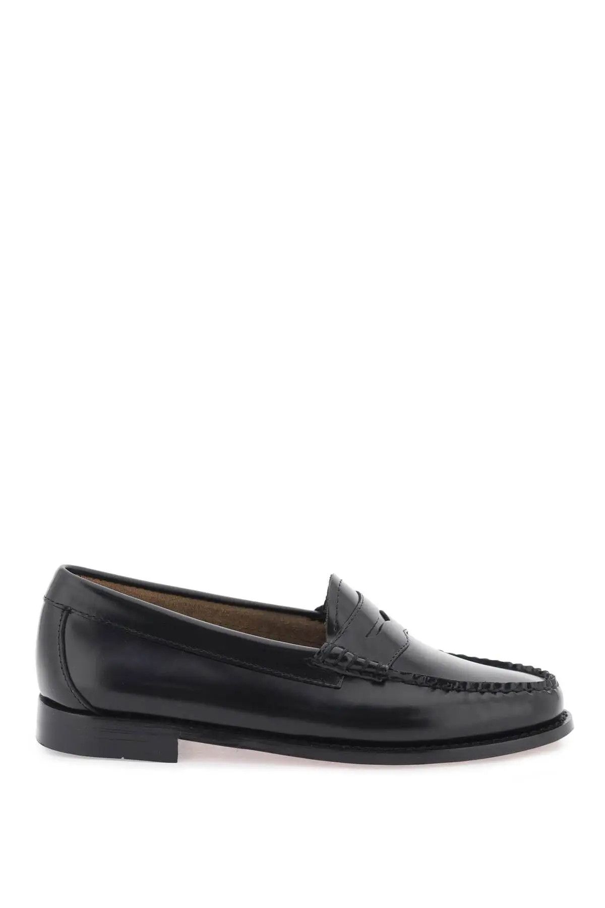 image of G H Bass Co O1S22I1N0524 Weejuns Penny Loafers In Black, Women's (Size 11)