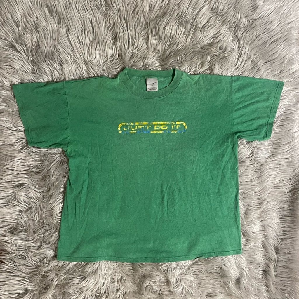 Nike Nike “Just Do It” vintage Y2K Emerald green Tee size XL Size US XL / EU 56 / 4 - 1 Thumbnail