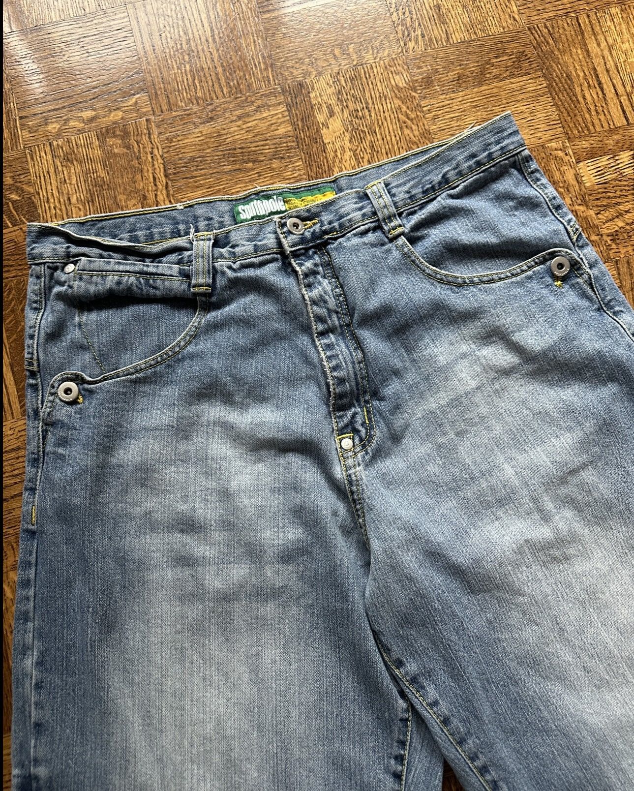 Southpole Vintage Y2K Southpole Embroidered Baggy Denim Jeans Size US 36 / EU 52 - 7 Thumbnail