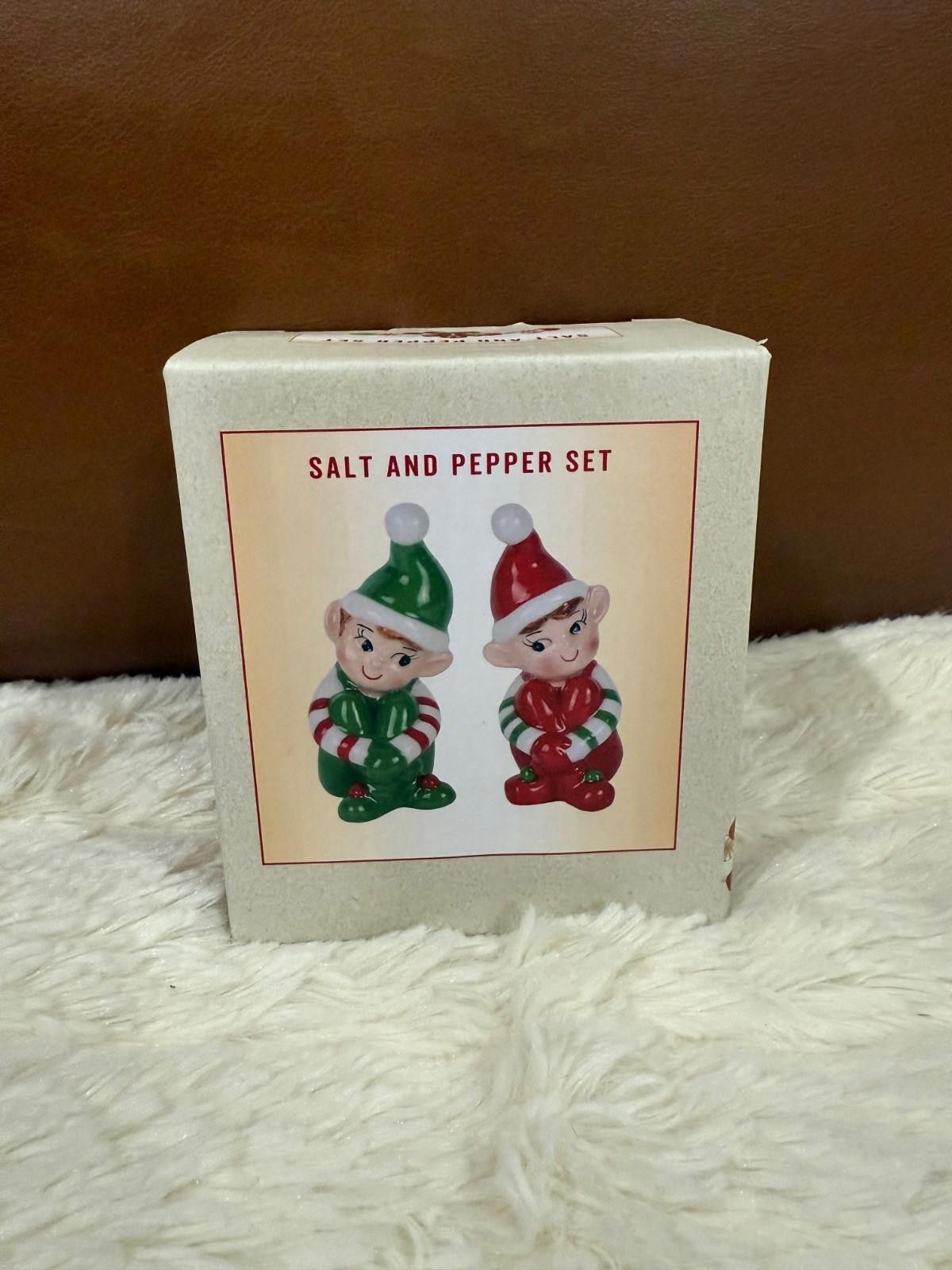 Other Cracker Barrel ELF SALT AND PEPPER SHAKER SET New Size ONE SIZE - 1 Thumbnail