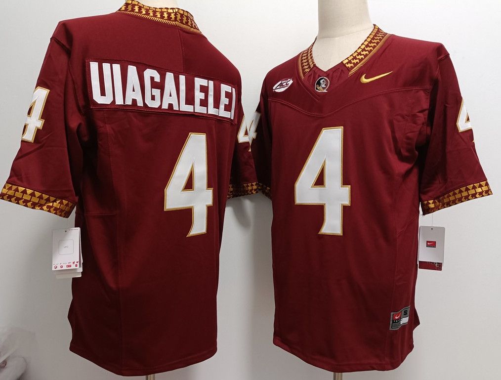 Other Florida State Seminoles 4 DJ Uiagalelei Red Jersey Size US M / EU 48-50 / 2 - 1 Thumbnail