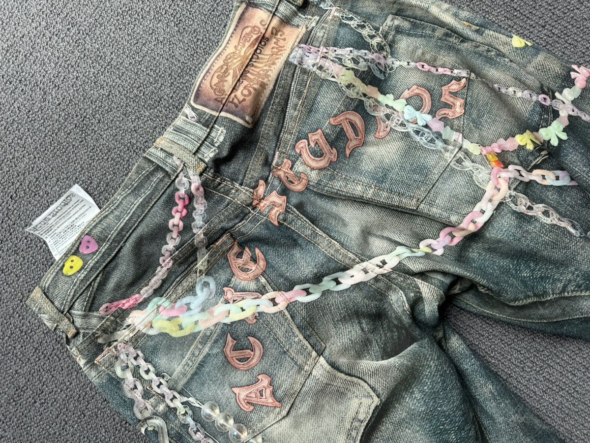 Acne Studios printed chain kawaii embellished jeans Size US 32 / EU 48 - 5 Thumbnail