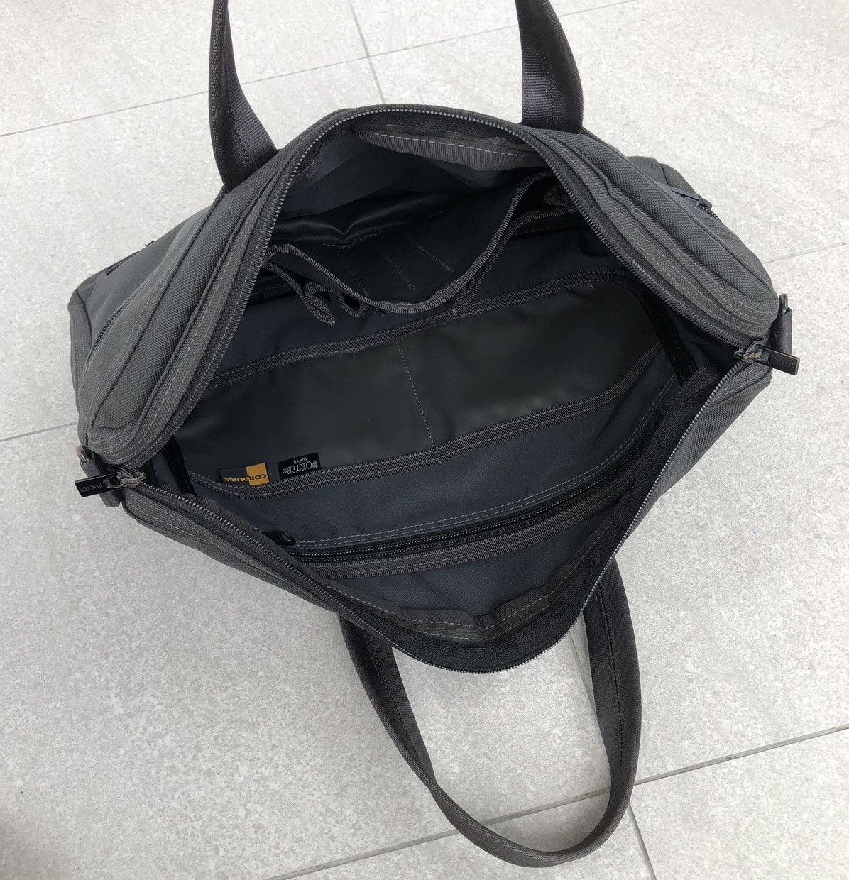 Porter Porter Yoshida CORDURA BRIEFCASE Business Bag Made In Japan Size ONE SIZE - 11 Thumbnail