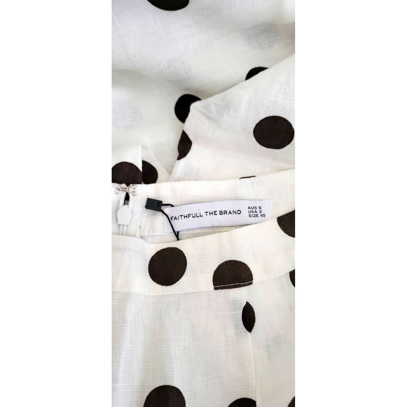 Anthropologie New Anthropologie Faithfull the Brand Sibyl Pants $219 XS Size 26" / US 2 / IT 38 - 4 Thumbnail