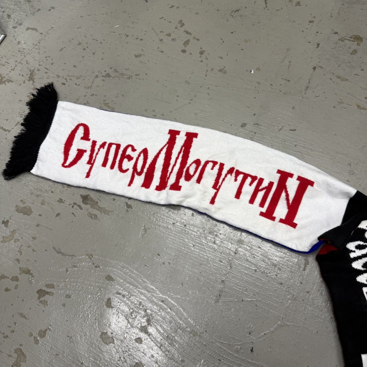 Gosha Rubchinskiy Gosha Rubchinskiy Paccbet Slava Mogutin Scarf Muffler Size ONE SIZE - 8 Thumbnail