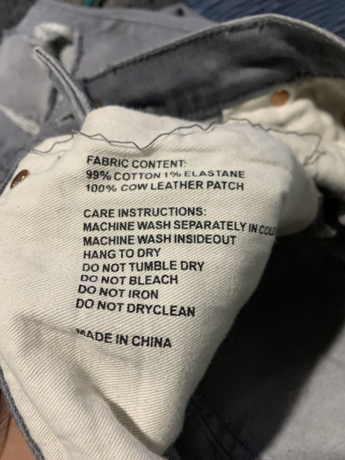 Purple Brand Purple Brand Jeans (Gray+paint splashes) Size US 28 / EU 44 - 9 Thumbnail