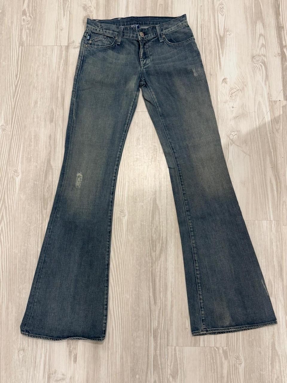 Victoria Beckham Y2K Flared Low Rise Jeans Size 27" / US 4 / IT 40 - 3 Thumbnail