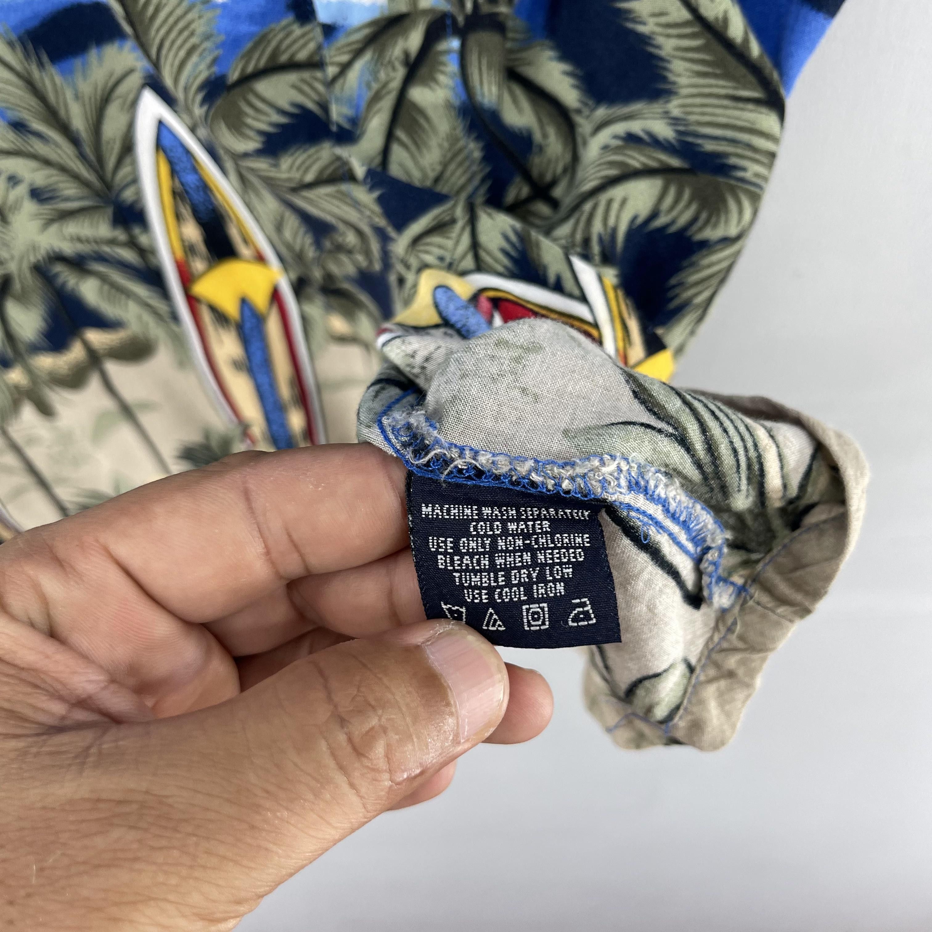 Japanese Brand × Vintage PURITAN Hawaiian Island Beach Surfing Motive Rayon Shirt Size US M / EU 48-50 / 2 - 5 Thumbnail