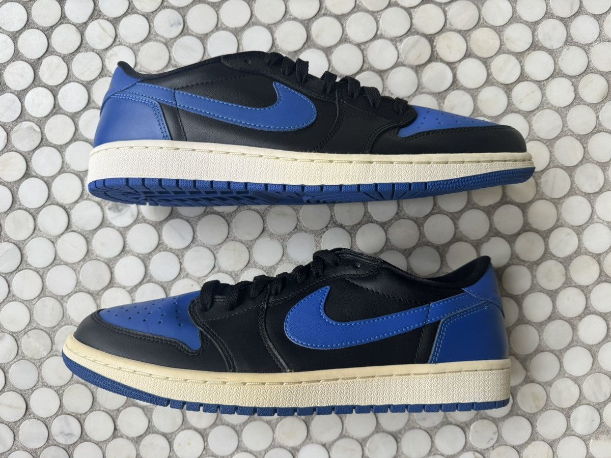 Jordan Brand 11 (2015) Jordan 1 Retro Low Royal OG Black Blue Size US 11 / EU 44 - 1 Thumbnail