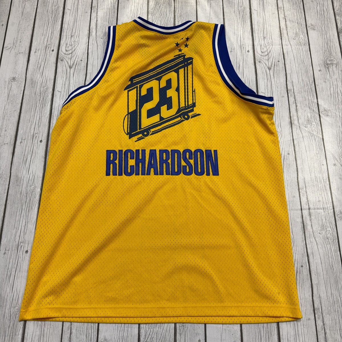 NBA × Nike × Vintage Vintage Golden State Warriors jersey Size US XXL / EU 58 / 5 - 2 Thumbnail