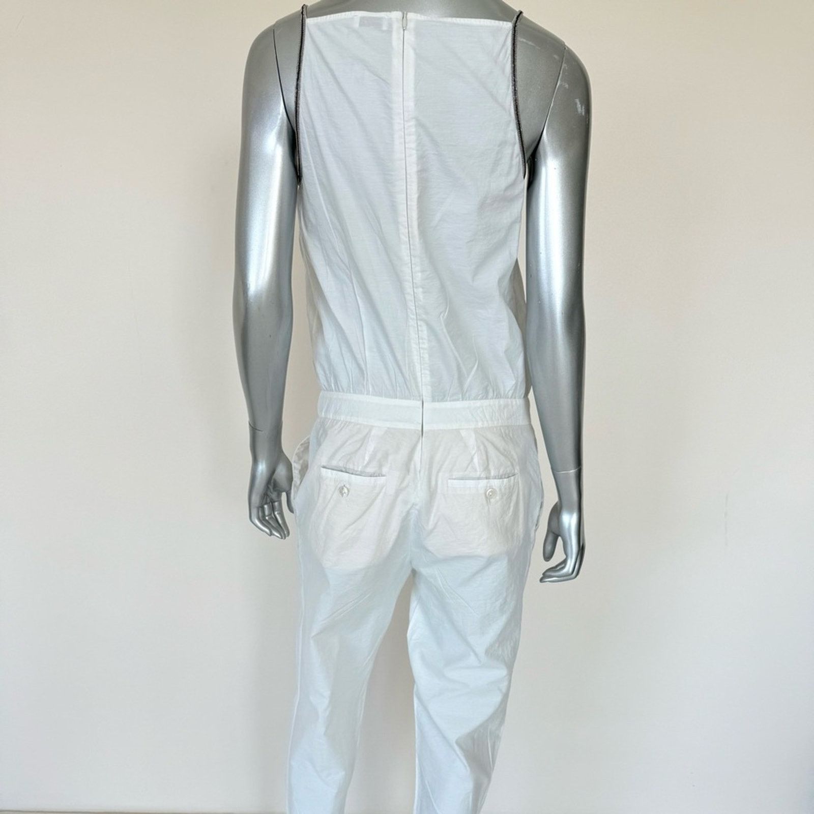 Brunello Cucinelli Brunello Cucinelli women romper size M Authentic Retail 850$ Size 28" / US 6 / IT 42 - 5 Thumbnail