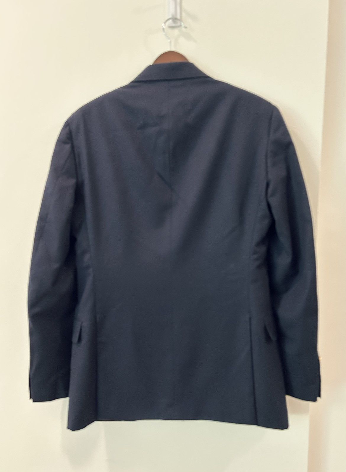 Polo Ralph Lauren Polo Iconic Doeskin Navy Blazer 38 Long $898 Size 38L - 5 Thumbnail