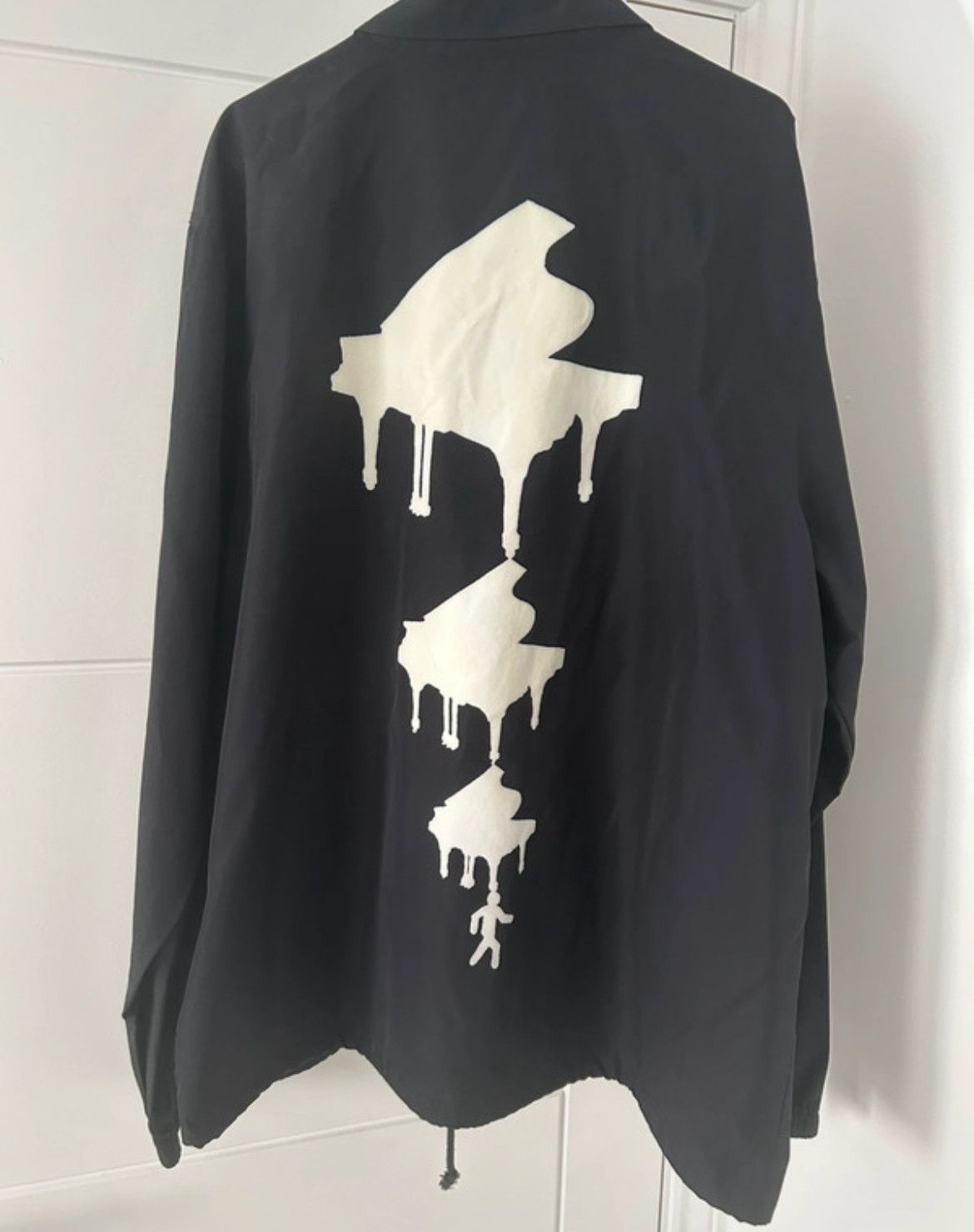Coach Andre 3000 black jacket OutKast rap hip hop Size US L / EU 52-54 / 3 - 1 Thumbnail