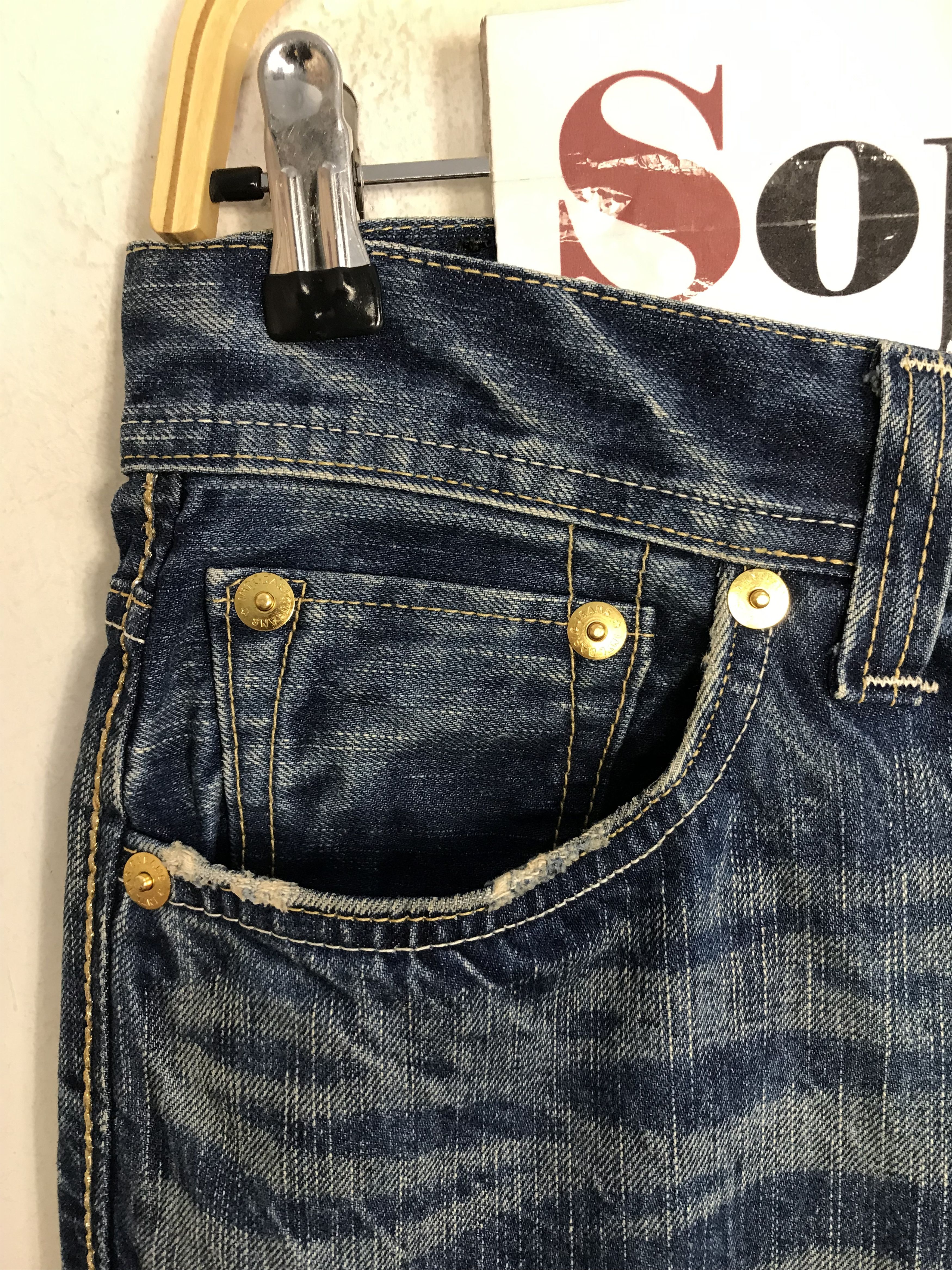 Japanese Brand × Vintage Vintage Denim Craft Premium Clothing Zipper Jeans Design Size US 31 - 6 Thumbnail