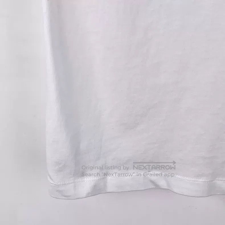 Loewe Loewe White logo embroidered cotton crew-neck short-sleeve Size S / US 4 / IT 40 - 4 Thumbnail