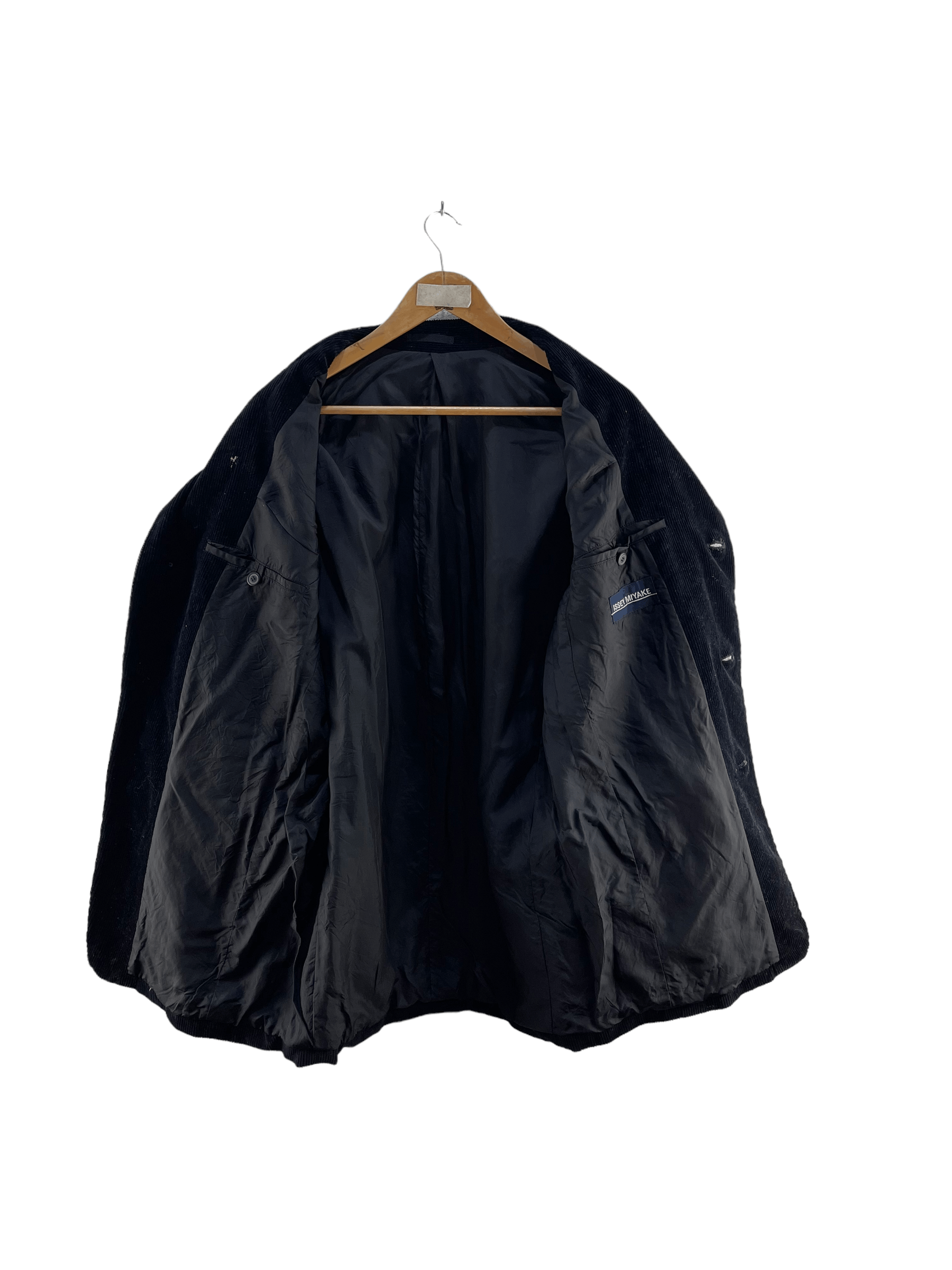 Issey Miyake Vintage Issey Miyake Corduroy Jacket Size US L / EU 52-54 / 3 - 3 Thumbnail