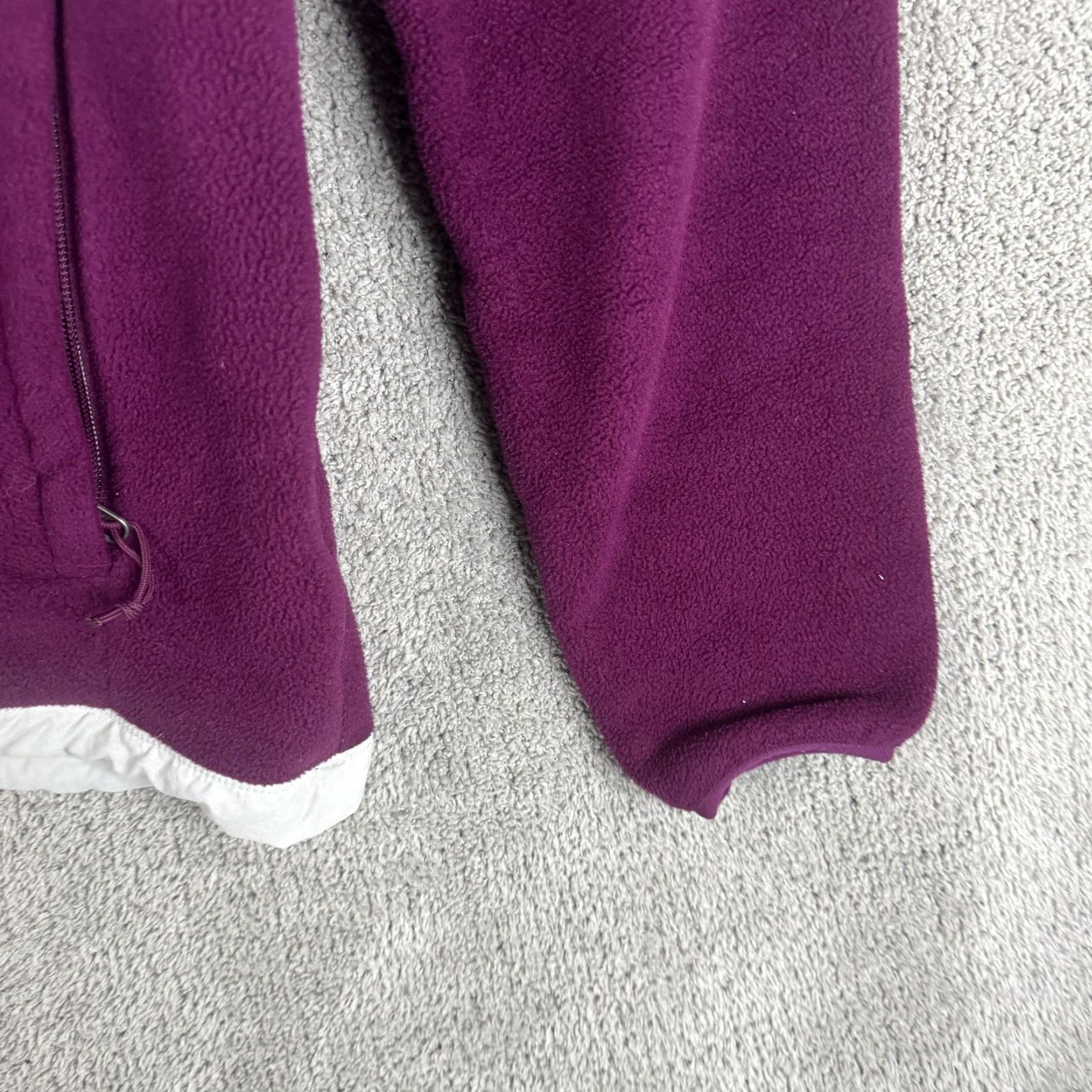 The North Face The North Face Fleece Jacket Womens S Purple Full Zip Outdoor Polartec Size S / US 4 / IT 40 - 3 Thumbnail