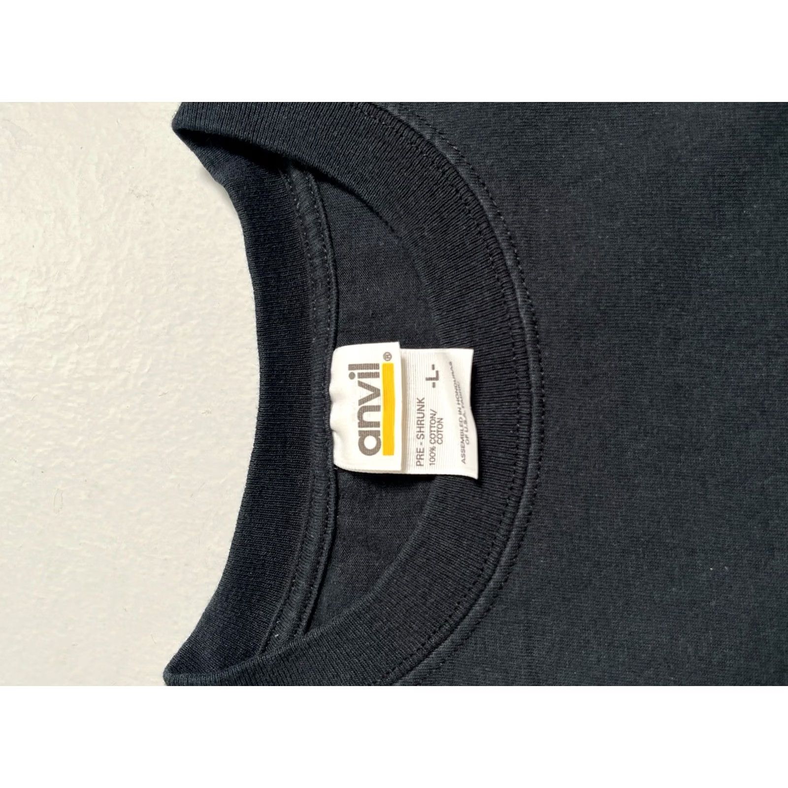 Anvil Canon PowerShot Pro 1 L Lens Promotional Advertising Camera T-Shirt Large Unisex Adults Black XS? Size US L / EU 52-54 / 3 - 6 Thumbnail