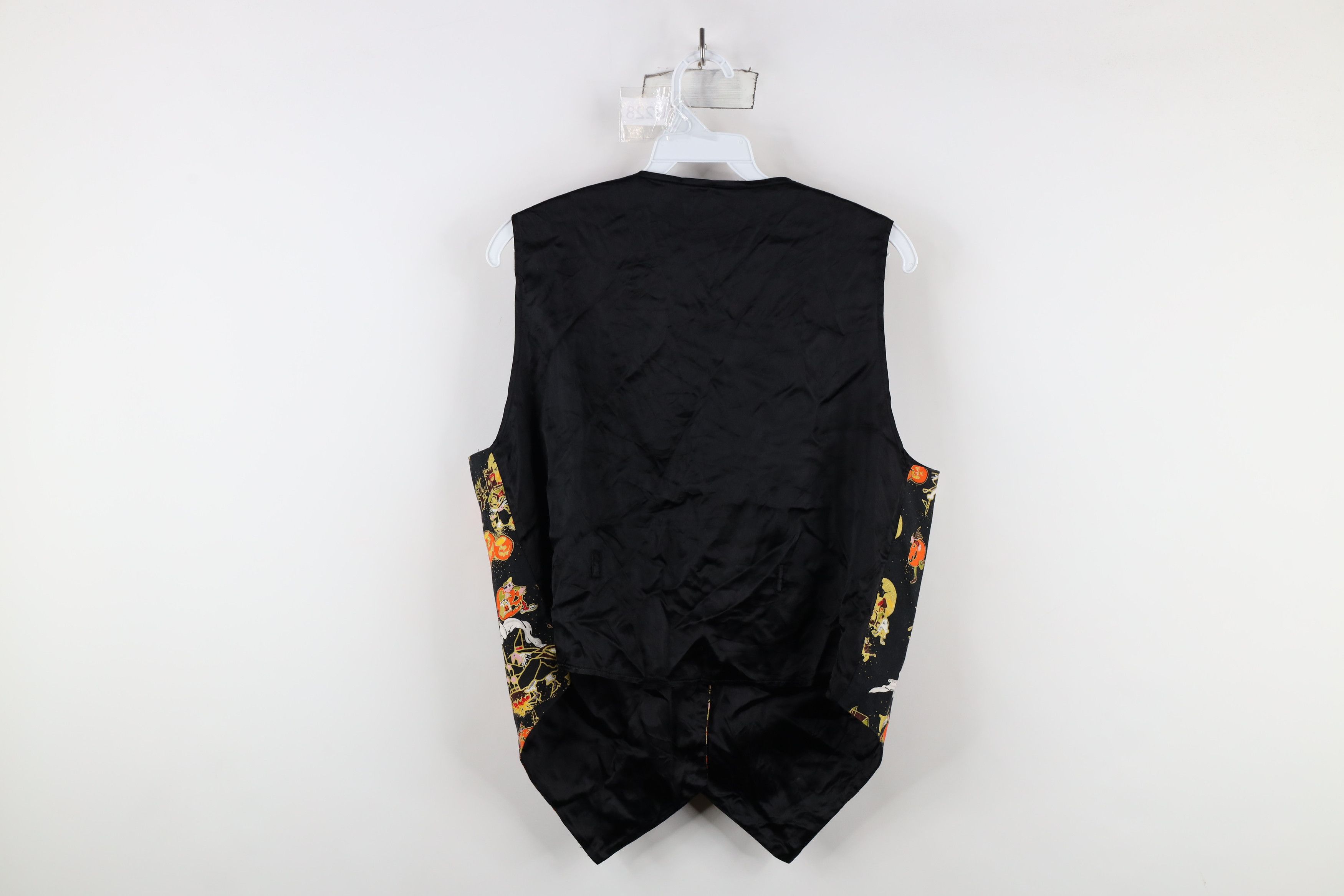 Vintage Vintage 90s Streetwear Halloween Ghost Pumpkin Vest Jacket Size L / US 10 / IT 46 - 13 Thumbnail