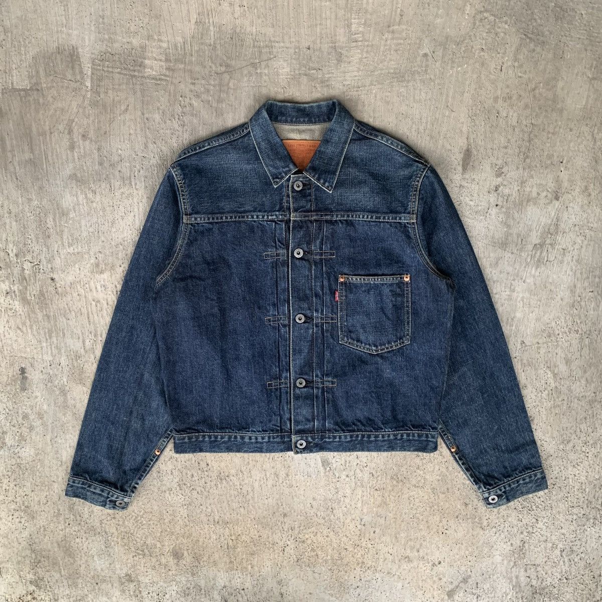 Levi's Levis Type 1 jacket bigE selvedge lot: 71506 vintage | Grailed