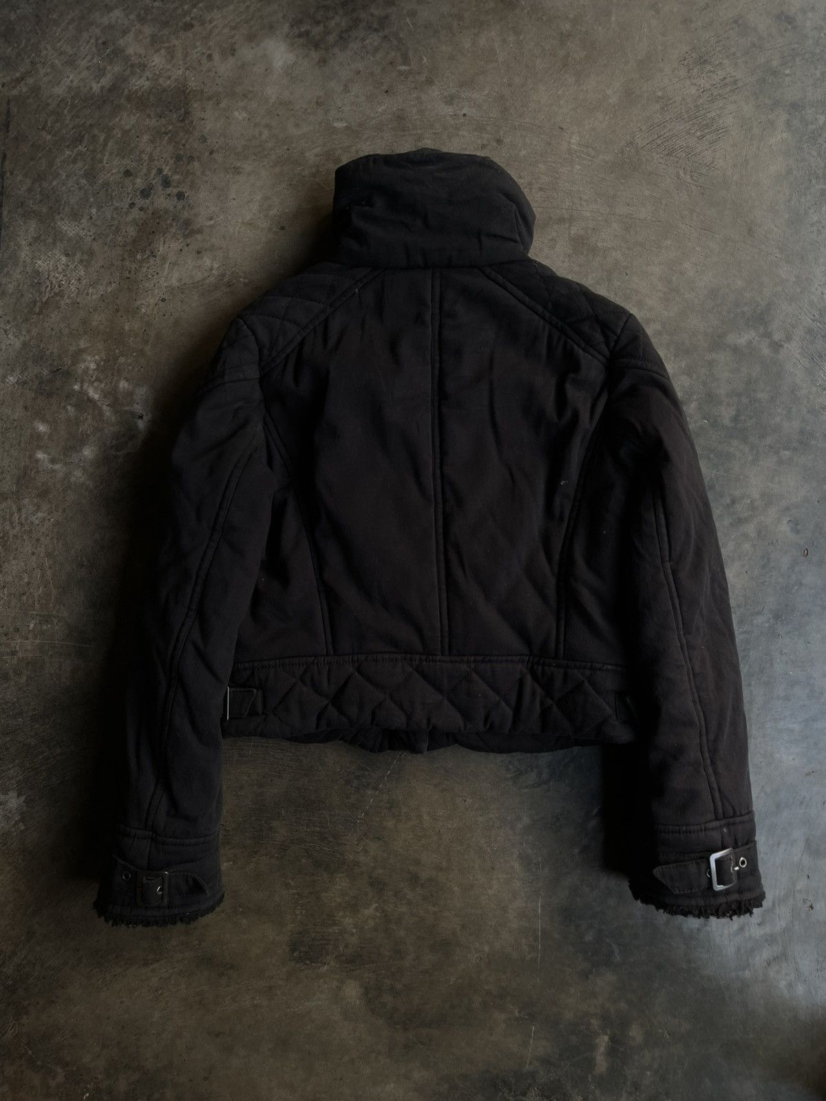 Isamu Katayama Backlash JAPANESE FUR JACKET BIKERS BONDAGE ZIPPER GOTHIC PUNK STYLE Size US S / EU 44-46 / 1 - 8 Thumbnail