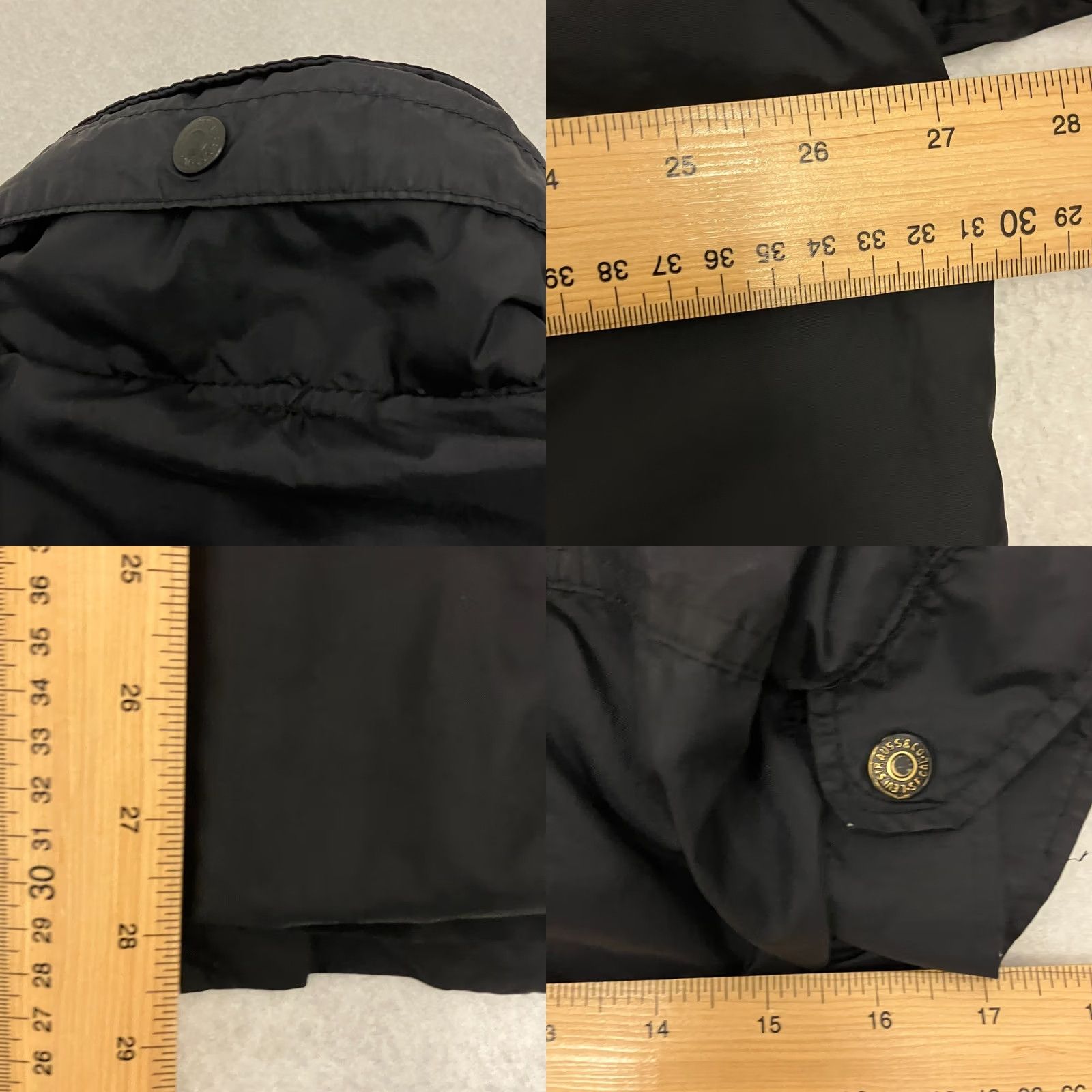 Levi's Levi’s Windbreaker Jacket Mens L Black Full Zip Up Lightweight Size US L / EU 52-54 / 3 - 8 Thumbnail