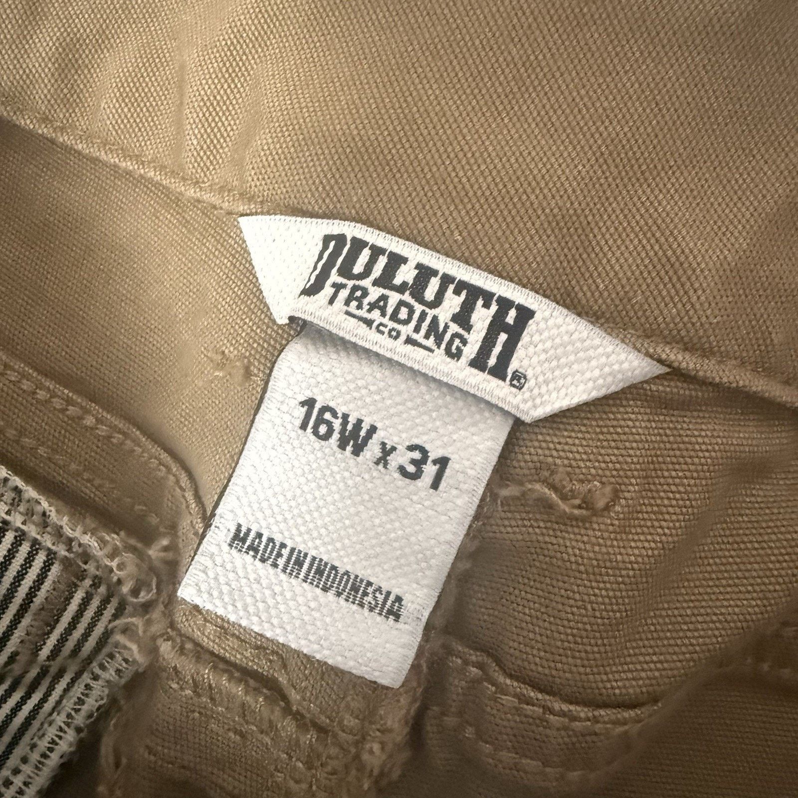 Duluth Trading Company Duluth Flex Fire Hose Work Pants Duck Canvas Reinforced Size 38" / US 16 / IT 52 - 3 Thumbnail